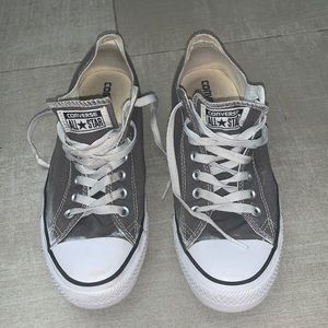 Gray Converse Size 10.5